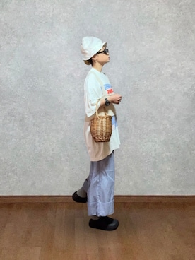 なお なお。さん（レディース・159cm）の夏コーディネート