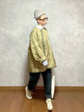 なお なお。さん（レディース・159cm）の冬コーディネート