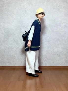 「studio CLIP（スタディオクリップ）のアイテム」を使った、なお なお。さん（レディース・159cm）の春コーディネート