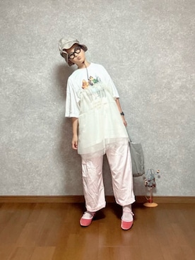 「studio CLIP（スタディオクリップ）のアイテム」を使った、なお なお。さん（レディース・159cm）の夏コーディネート