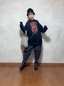 「JINS（ジンズ）のアイテム」を使った、なお なお。さん（レディース・159cm）の春コーディネート