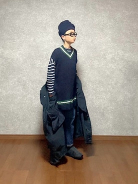 「アイテム（モッズコート）」を使った、なお なお。さん（レディース・159cm）の秋コーディネート