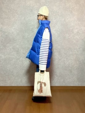 「LENO（リノ）のアイテム」を使った、なお なお。さん（レディース・159cm）の冬コーディネート