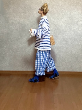 「Veritecoeur（ヴェリテクール）のアイテム」を使った、なお なお。さん（レディース・159cm）の春コーディネート