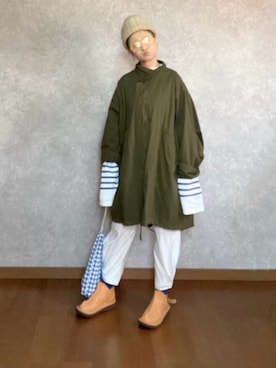 「kutir」｜「アイテム（シューズ）」を使った、なお なお。さん（レディース・159cm）の秋コーディネート