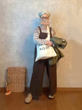 「R&D.M.co-のアイテム」を使った、なお なお。さん（レディース・159cm）の春コーディネート
