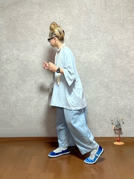 「DAISO（DAISO）のアイテム（バッグ）」を使った、なお なお。さん（レディース・159cm）の秋コーディネート