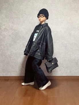 「ゴーシュ（ゴーシュ）のアイテム」を使った、なお なお。さん（レディース・159cm）の冬コーディネート