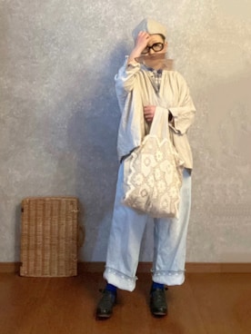 「journal standard luxe」｜なお なお。さん（レディース・159cm）の春コーディネート