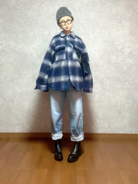 なお なお。さん（レディース・159cm）の冬コーディネート