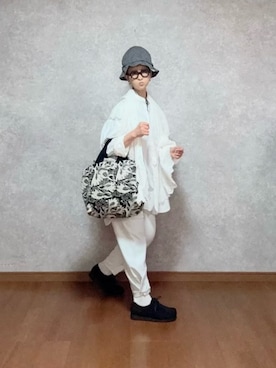 「GU（ジーユー）のアイテム（シューズ、ブラック系）」を使った、なお なお。さん（レディース・159cm）の春コーディネート