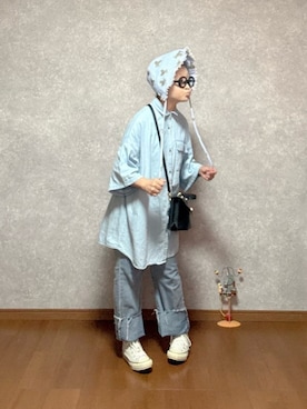 「しまむら（シマムラ）のアイテム」を使った、なお なお。さん（レディース・159cm）の夏コーディネート