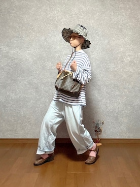 「JOURNAL STANDARD LUXE（ジャーナルスタンダード　ラックス）のアイテム」を使った、なお なお。さん（レディース・159cm）の夏コーディネート