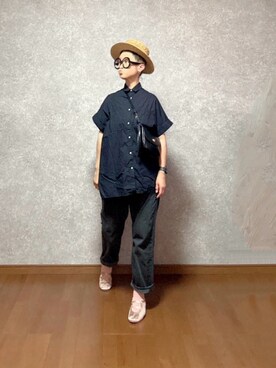 「Avail（アベイル）のアイテム」を使った、なお なお。さん（レディース・159cm）の夏コーディネート
