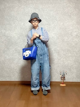 「アイテム（スリッポン）」を使った、なお なお。さん（レディース・159cm）の秋コーディネート