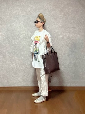 「アイテム（バレエシューズ）」を使った、なお なお。さん（レディース・159cm）の秋コーディネート