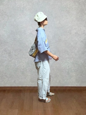 「crocs（クロックス）のアイテム」を使った、なお なお。さん（レディース・159cm）の夏コーディネート