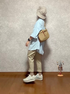 「しまむら」｜なお なお。さん（レディース・159cm）の秋コーディネート