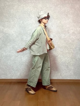 「Veritecoeur（ヴェリテクール）のアイテム」を使った、なお なお。さん（レディース・159cm）の秋コーディネート