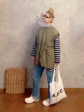 なお なお。さん（レディース・159cm）の春コーディネート