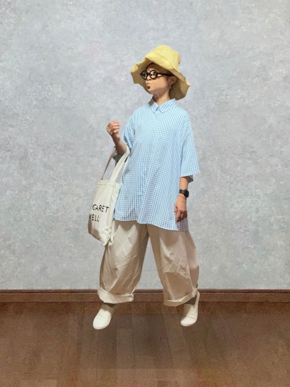 R&D.M.Co OLDMAN'S TAILORの帽子を使った人気ファッション