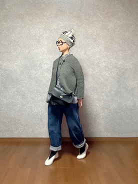 「Lin francais d'antan（ランフランセダンタン）のアイテム」を使った、なお なお。さん（レディース・159cm）の春コーディネート