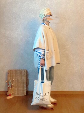「holiday」｜「アイテム（スニーカー）」を使った、なお なお。さん（レディース・159cm）の冬コーディネート