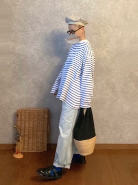 「R&D.M.co-のアイテム」を使った、なお なお。さん（レディース・159cm）の春コーディネート