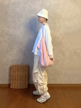 「ZDA（ゼットディーエー）のアイテム」を使った、なお なお。さん（レディース・159cm）の春コーディネート