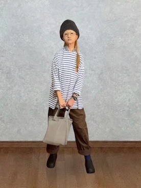 「DAISO（DAISO）のアイテム」を使った、なお なお。さん（レディース・159cm）の秋コーディネート