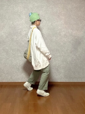 「JEANASIS（ジーナシス）のアイテム」を使った、なお なお。さん（レディース・159cm）の秋コーディネート