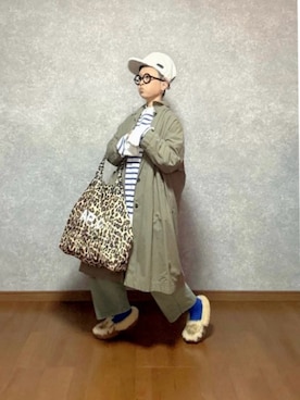 「しまむら（シマムラ）のアイテム」を使った、なお なお。さん（レディース・159cm）の秋コーディネート