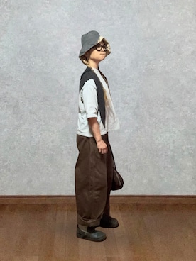 「しまむら（シマムラ）のアイテム」を使った、なお なお。さん（レディース・159cm）の秋コーディネート