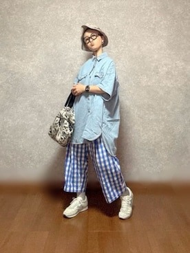 「しまむら（シマムラ）のアイテム」を使った、なお なお。さん（レディース・159cm）の秋コーディネート