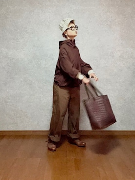 「GU（ジーユー）のアイテム（パンツ）」を使った、なお なお。さん（レディース・159cm）の春コーディネート