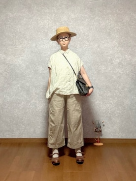 「ゴーシュ（ゴーシュ）のアイテム」を使った、なお なお。さん（レディース・159cm）の夏コーディネート