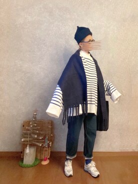「ZDA（ゼットディーエー）のアイテム」を使った、なお なお。さん（レディース・159cm）の冬コーディネート