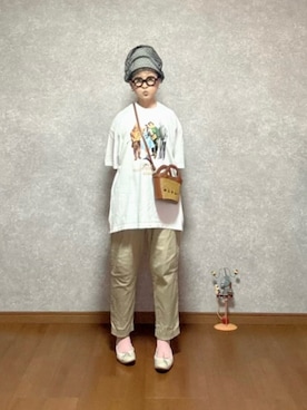 「niko and ...」｜「アイテム（バレエシューズ）」を使った、なお なお。さん（レディース・159cm）の秋コーディネート