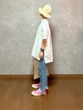 「SENCEOFPLACE」｜なお なお。さん（レディース・159cm）の春コーディネート