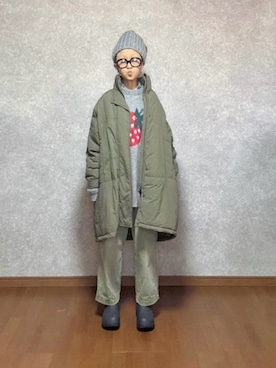 「Avail（アベイル）のアイテム」を使った、なお なお。さん（レディース・159cm）の冬コーディネート