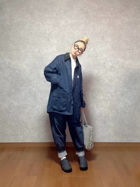 「MAISON KITSUNE」｜なお なお。さん（レディース・159cm）の冬コーディネート