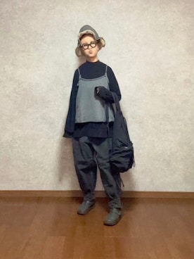 「しまむら（シマムラ）のアイテム」を使った、なお なお。さん（レディース・159cm）の春コーディネート