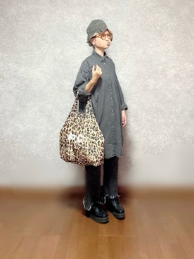 「しまむら（シマムラ）のアイテム」を使った、なお なお。さん（レディース・159cm）の秋コーディネート