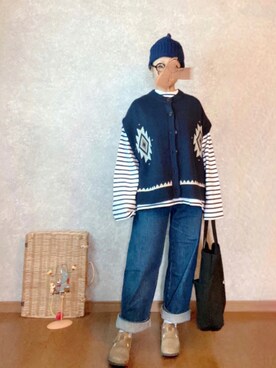 なお なお。さん（レディース・159cm）の秋コーディネート