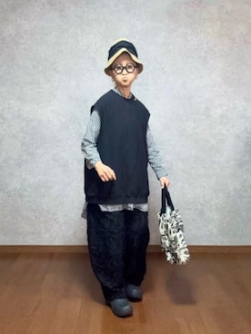 「antiqua（アンティカ）のアイテム」を使った、なお なお。さん（レディース・159cm）の春コーディネート