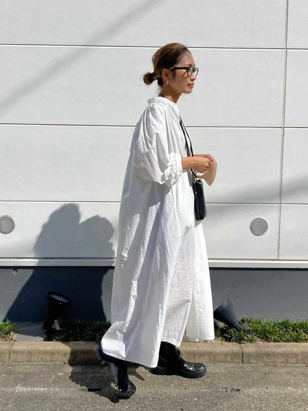 yan｜niko andのシャツワンピースを使ったコーディネート - WEAR