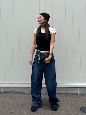 yanさん（レディース・160cm）の夏コーディネート
