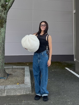 「アイテム（その他シューズ）」を使った、yanさん（レディース・160cm）の夏コーディネート