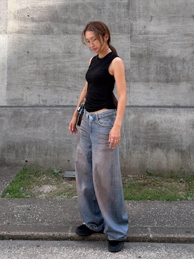 yanさん（レディース・160cm）の夏コーディネート