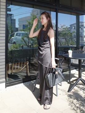 「Callarus（カラルス）のアイテム」を使った、yanさん（レディース・160cm）の夏コーディネート